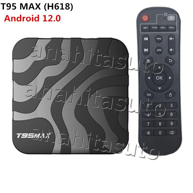 最新型！ TVボックス、TVセットトップボックス、android 12.0 TV BOX T95Max 、 16/32/64G 2.4G 5G  Wifi ブルートゥース対応 16/32G :kdcd197:アナヒータスト 通販 