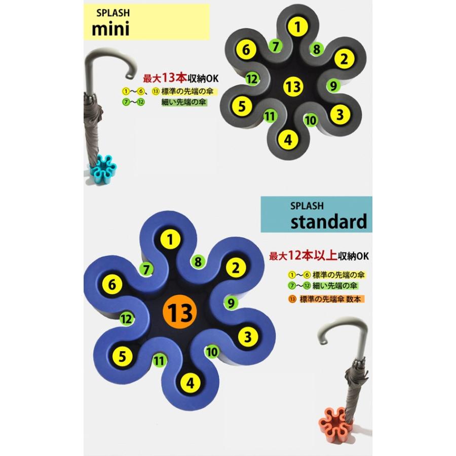 d アッシュコンセプト plus-d スプラッシュミニ 傘立て 日本製 : あ