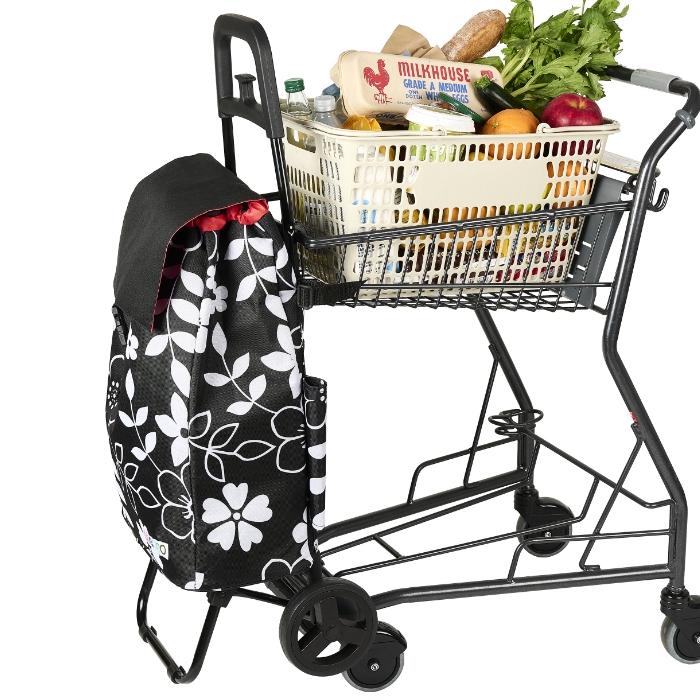 cocoro ココロ ショッピングカート 大車輪 軽量 静音 折りたたみ 自立