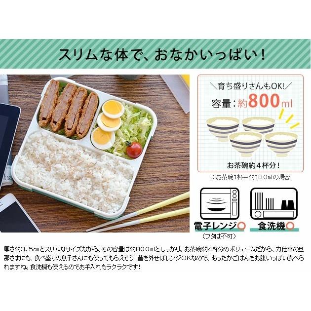 お弁当箱 薄型 弁当箱 フードマン 800ml あなろ インテリア雑貨 通販 Yahoo ショッピング
