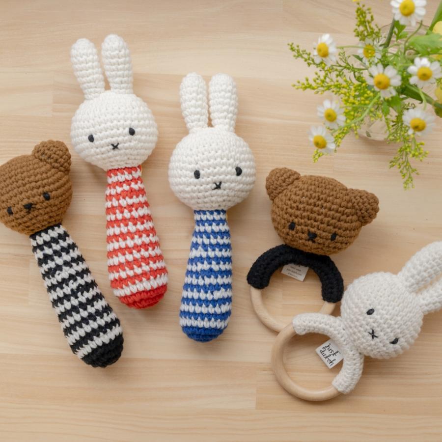 Miffy（ミッフィー） 【正規販売】 ジャストダッチ ティーザー ラトル