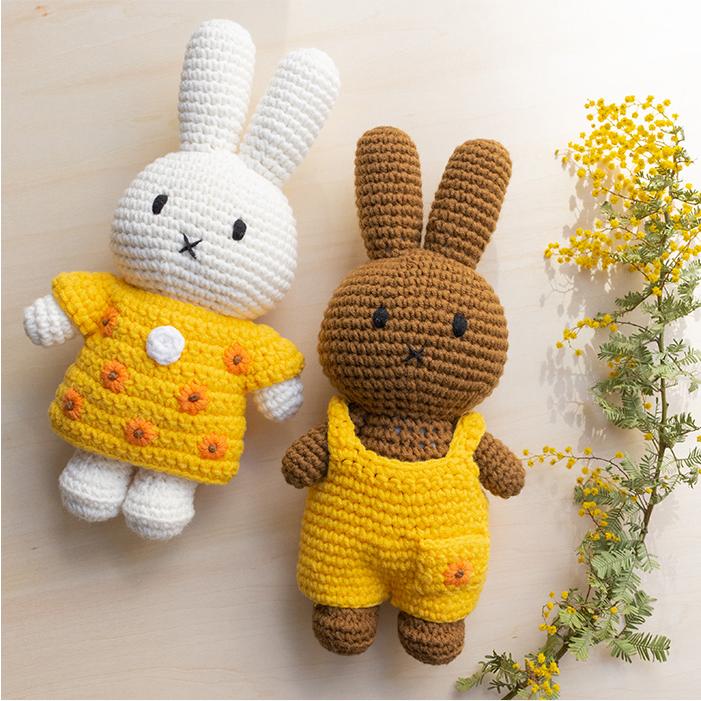 mimi❣️お取り置き　特大バタフライモチーフブローチ&トップ Miffy（ミッフィー） 【正規販売】 ジャストダッチ メラニー