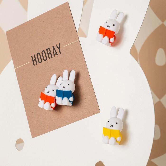 miffy リーディングミッフィーマグネット 4個入り メール便送料無料｜analostyle｜02