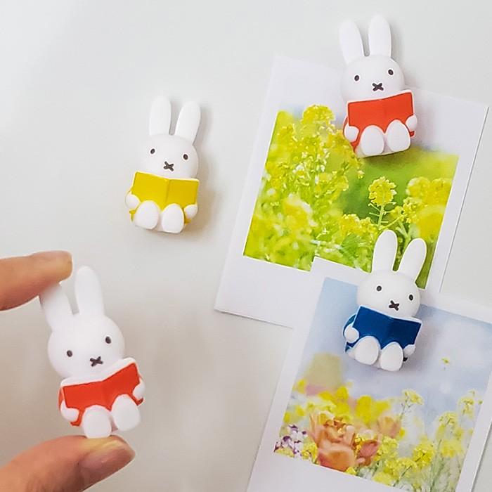 miffy リーディングミッフィーマグネット 4個入り メール便送料無料｜analostyle｜05