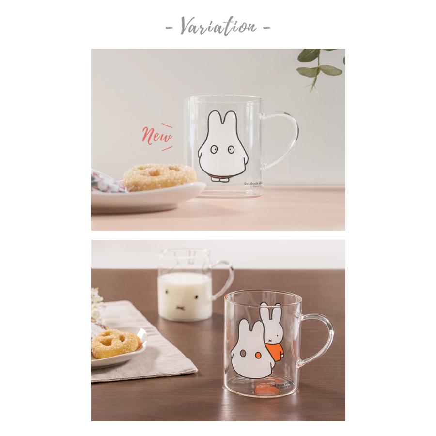 ミッフィー マグカップ グッズ 耐熱ガラスマグ おしゃれ Miffy 可愛い 並行輸入品 ボリス