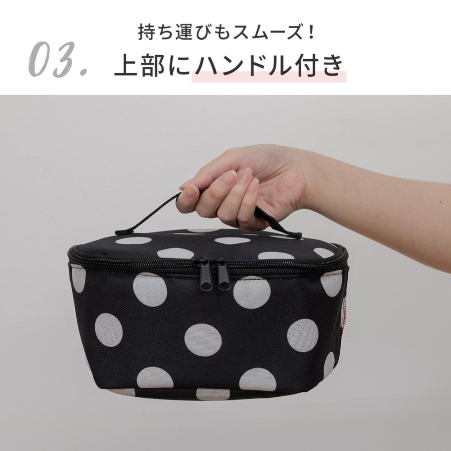 reisenthel ライゼンタール クーラーバッグS ポケット 2.5L 保冷バッグ クーラーバッグ 弁当バッグ お弁当 小さめ コンパクト おしゃれ かわいい｜analostyle｜16