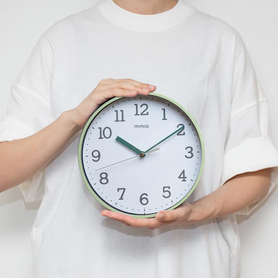 MAG（ノア精密） 掛け時計 静音 連続秒針 MAG ガレット ウォール