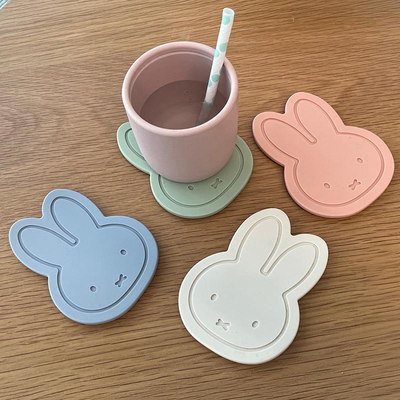 Miffy（ミッフィー） コースター 4枚入り シリコン おしゃれ グッズ 