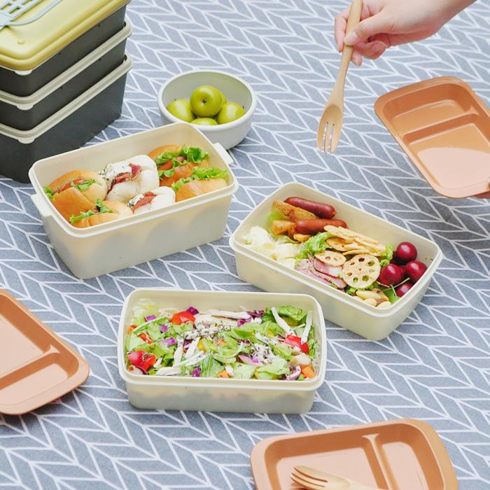 弁当箱　お弁当　ランチボックス　まとめ売り　大量 サブヒロモリ 弁当箱 2段 マリット タイトランチ2段 お弁当箱 レンジ