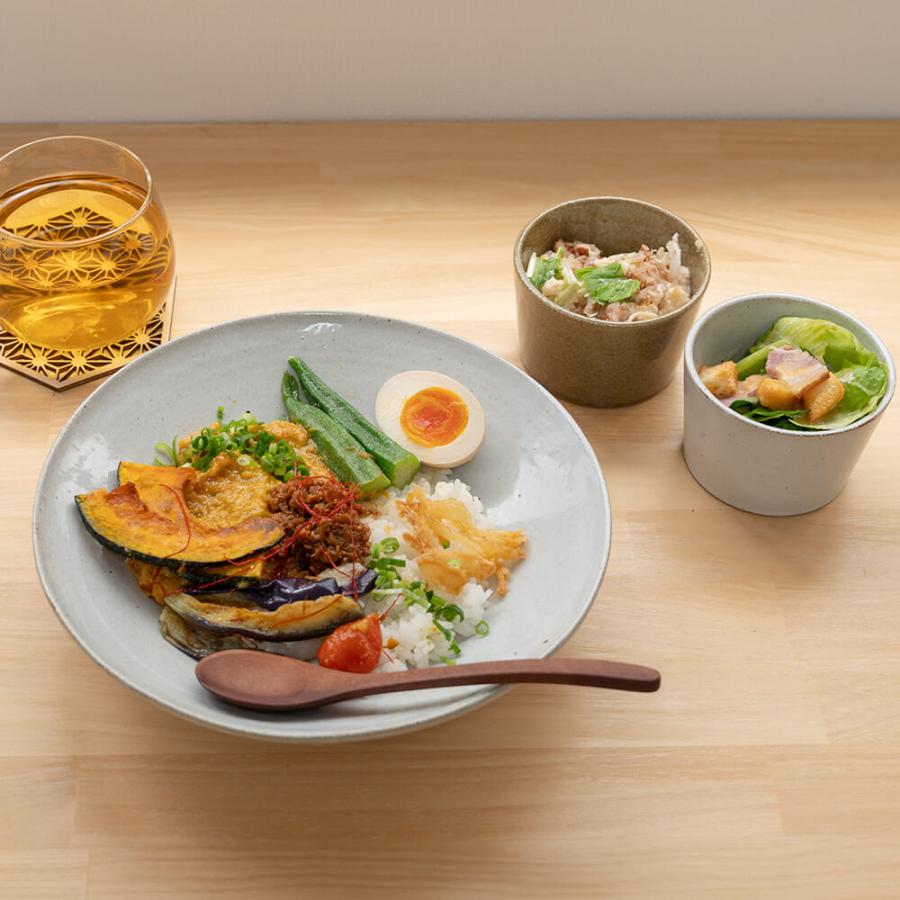 かもしか道具店 めんのお皿 そばちょく 2点セット 食器 陶器 おしゃれ