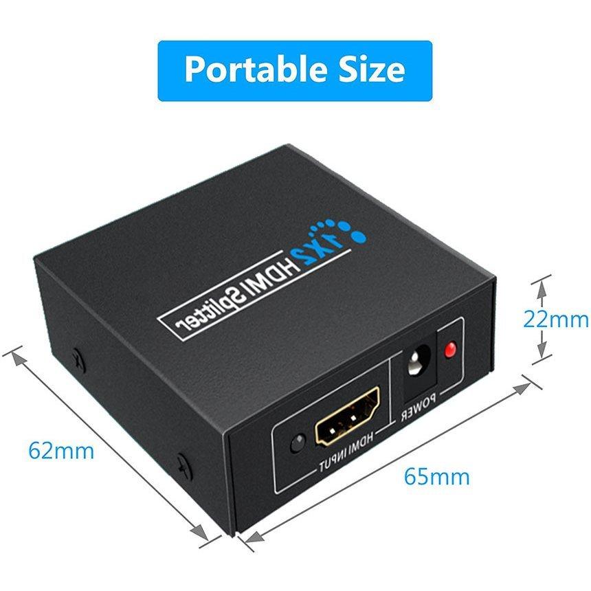 HDMI 分配器 1入力2出力 同時出力 1080P 3D HDMIスプリーター HDTV PS4