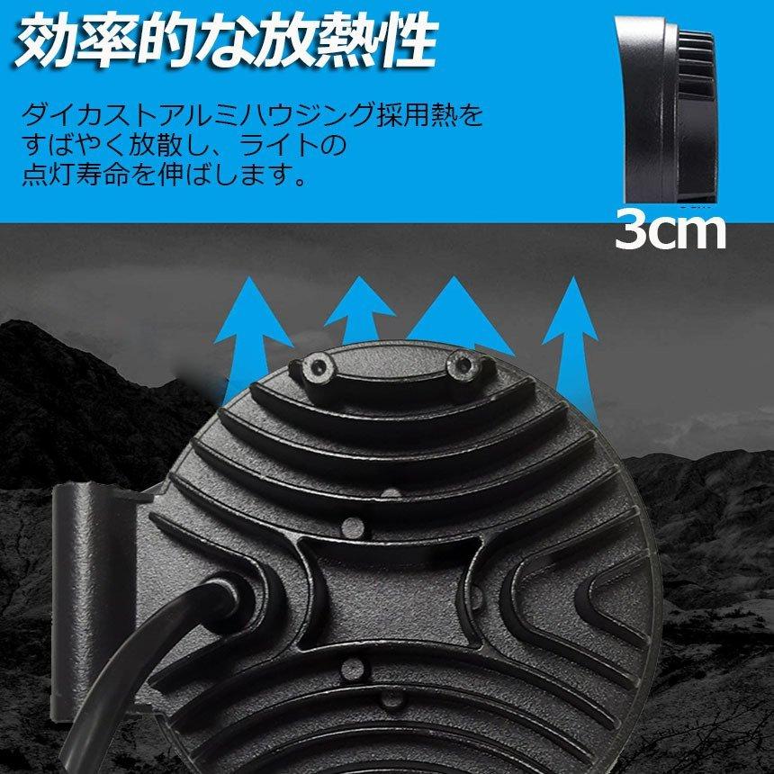 作業灯 ワークライト 4個セット72W LED デッキライト LED投光器 72w