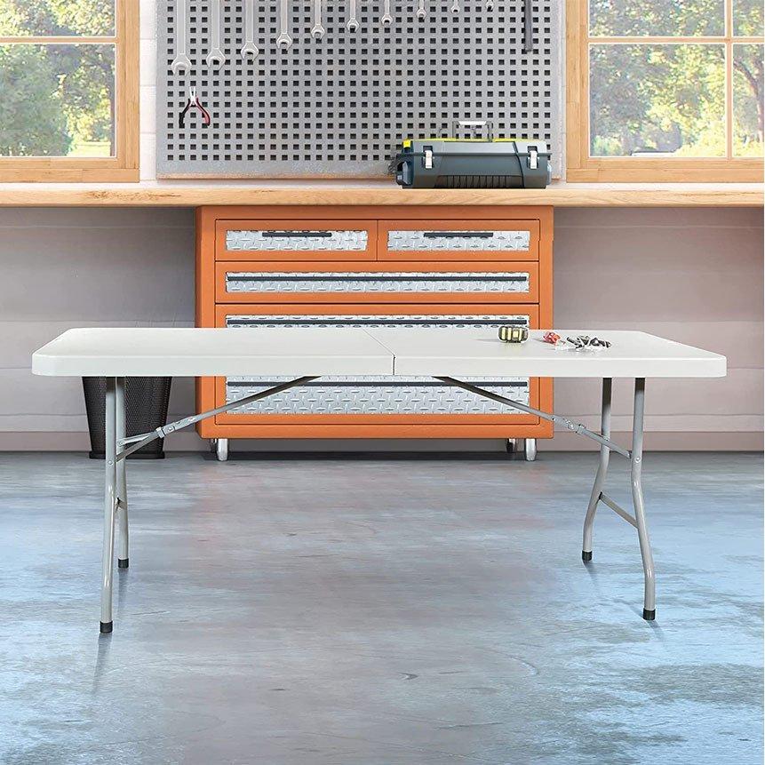 爆買 ワークテーブル 4台セット 作業台 作業テーブル 折りたたみ式 幅