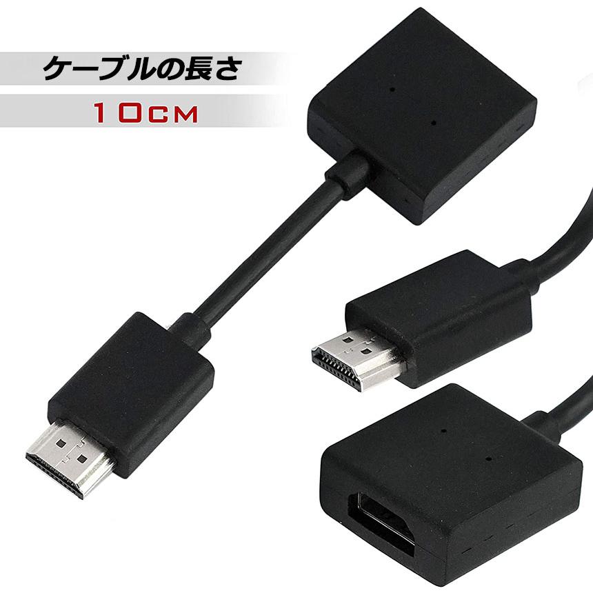 HDMI 延長 ケーブル TV Stick HDTV PC オス メス 変換 HDMI延長