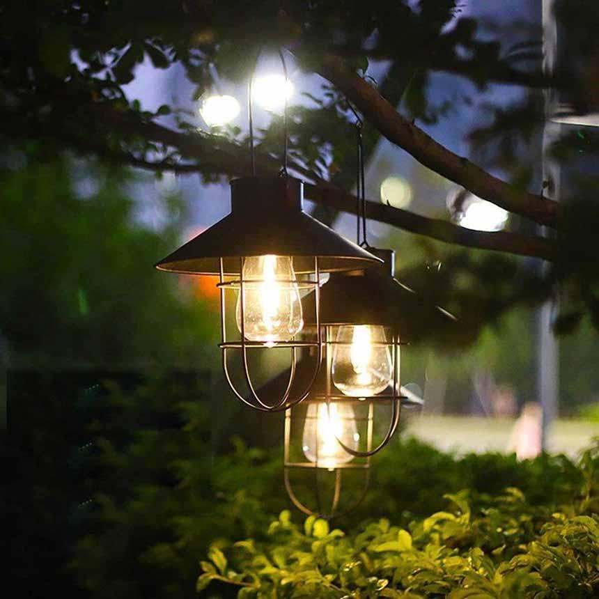 ⭐︎イルミネーションソーラーガーデンライトガーデニング キャンプ ランプ