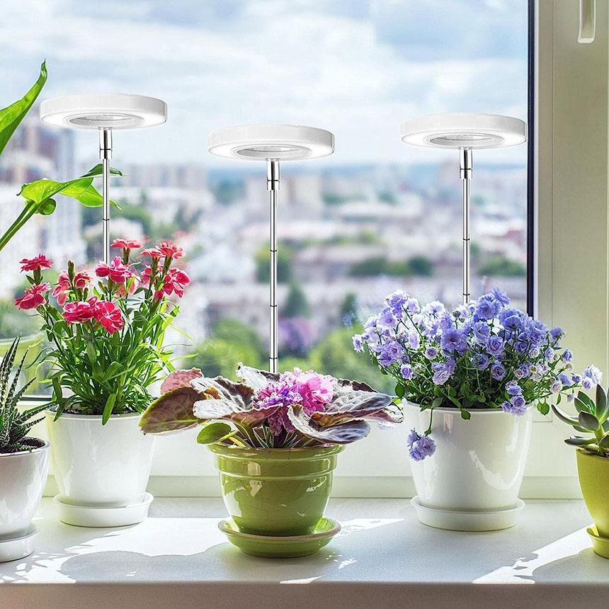 【お得セット】植物用LEDライトセット 爆買 LED植物育成ライト 植物育成ライト 鉢植えに差し込む 2点セット 4