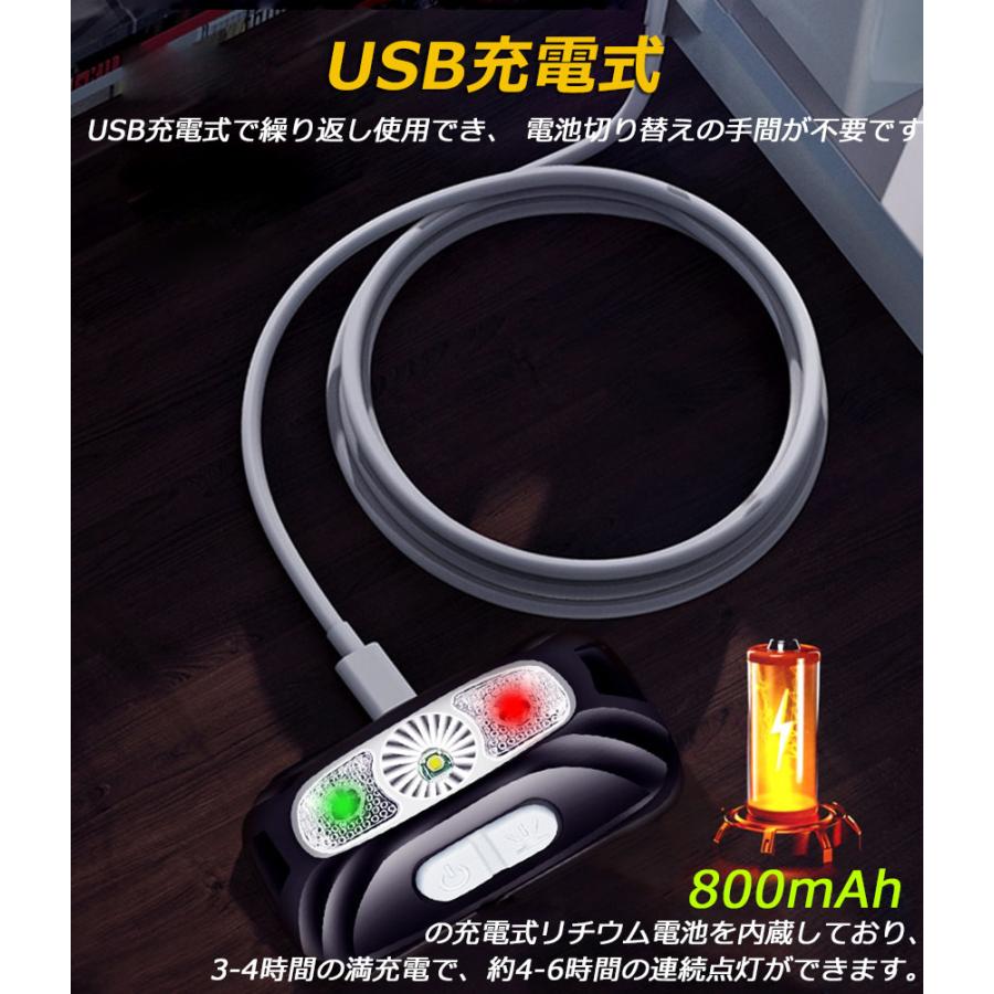ヘッドライト ledヘッドライト 充電式 USB 3個セット ヘッドランプ 角度調整可 4種点灯モード 超軽量 高輝度 アウトドア用 ヘッドライト I｜anami-store｜08