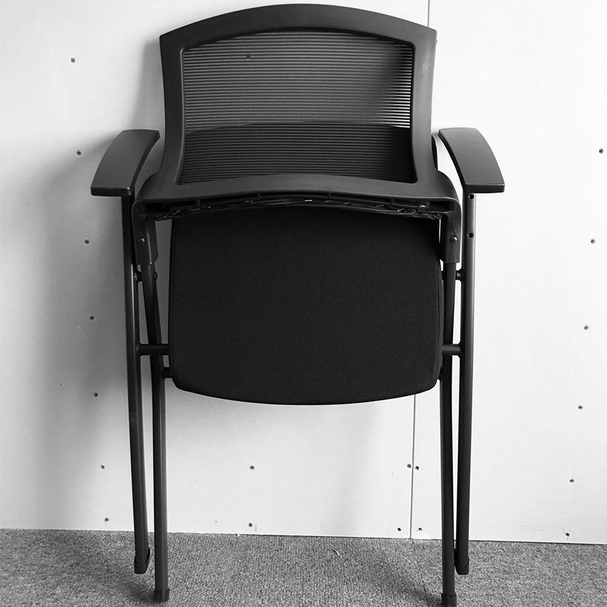 折りたたみ椅子 完成品 折りたたみチェア 4脚セット 背付き 組み立て不要 軽量 コンパクト 収納 会議 収納 パイプ椅子 パイプイス ミーティングチ｜anami-store｜10