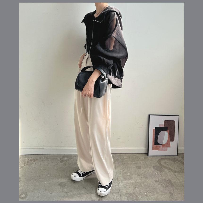 dolce ホワイト フード付き　シースルーパーカー dolce ホワイト フード付き シースルーパーカー dolce ホワイト