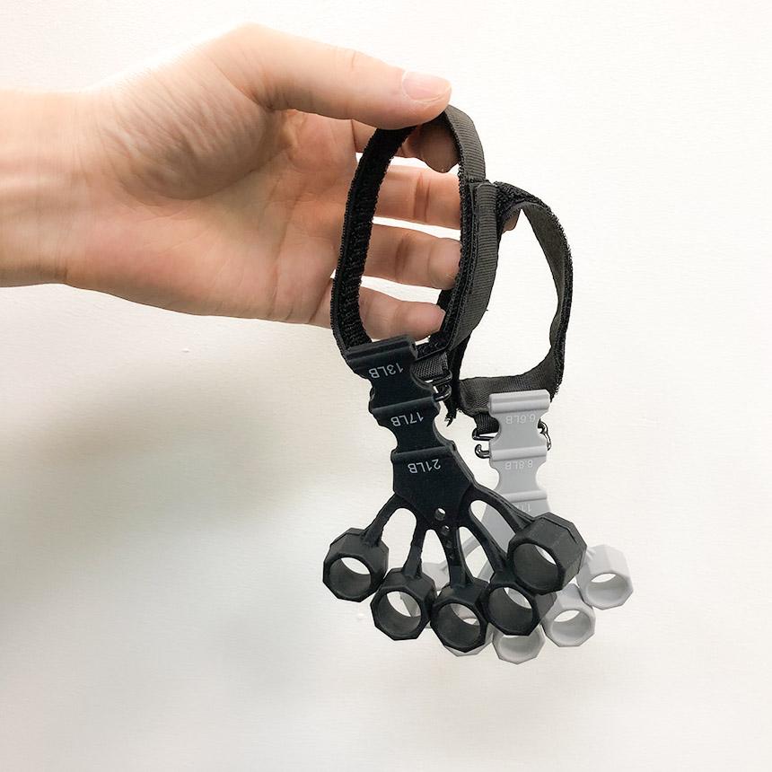 爆買 ハンドグリップ 手指のトレーニング 3段階調節可能 2個セット