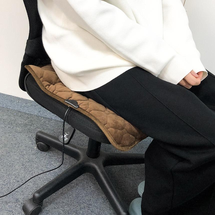 爆買 ホットクッション 電気座布団 USB 4カラー ホットマット 電気