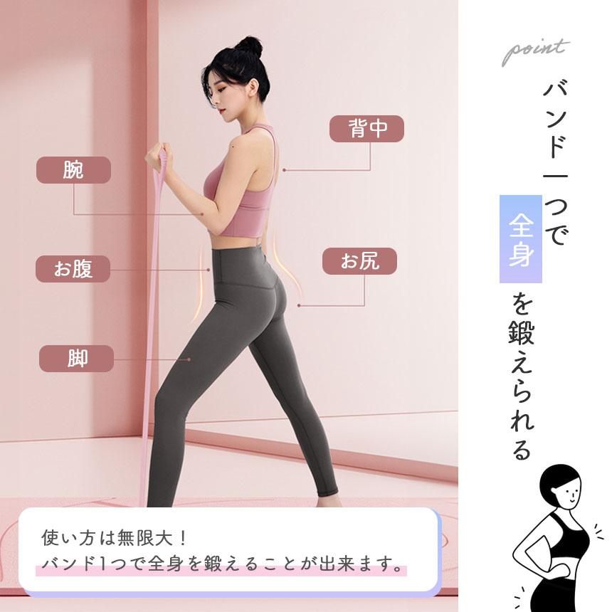 トレーニングチューブ 2個セット バンド ゴムバンド 筋トレチューブ