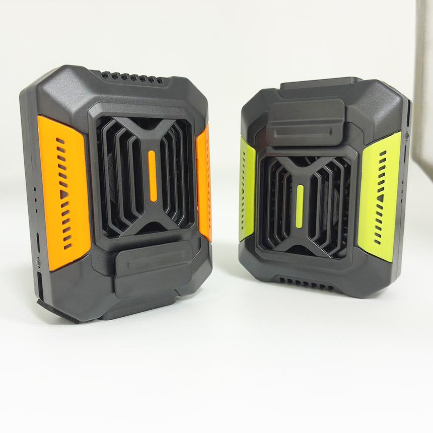 腰掛け扇風機 ベルトファン 強力 2個セット 大風量 3段階風量調整 軽量