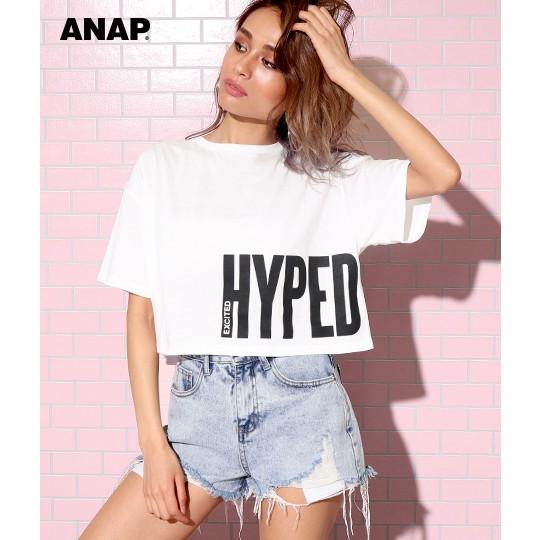 ネオンカラープリントクロップドtシャツ クロップド Tシャツ ショート
