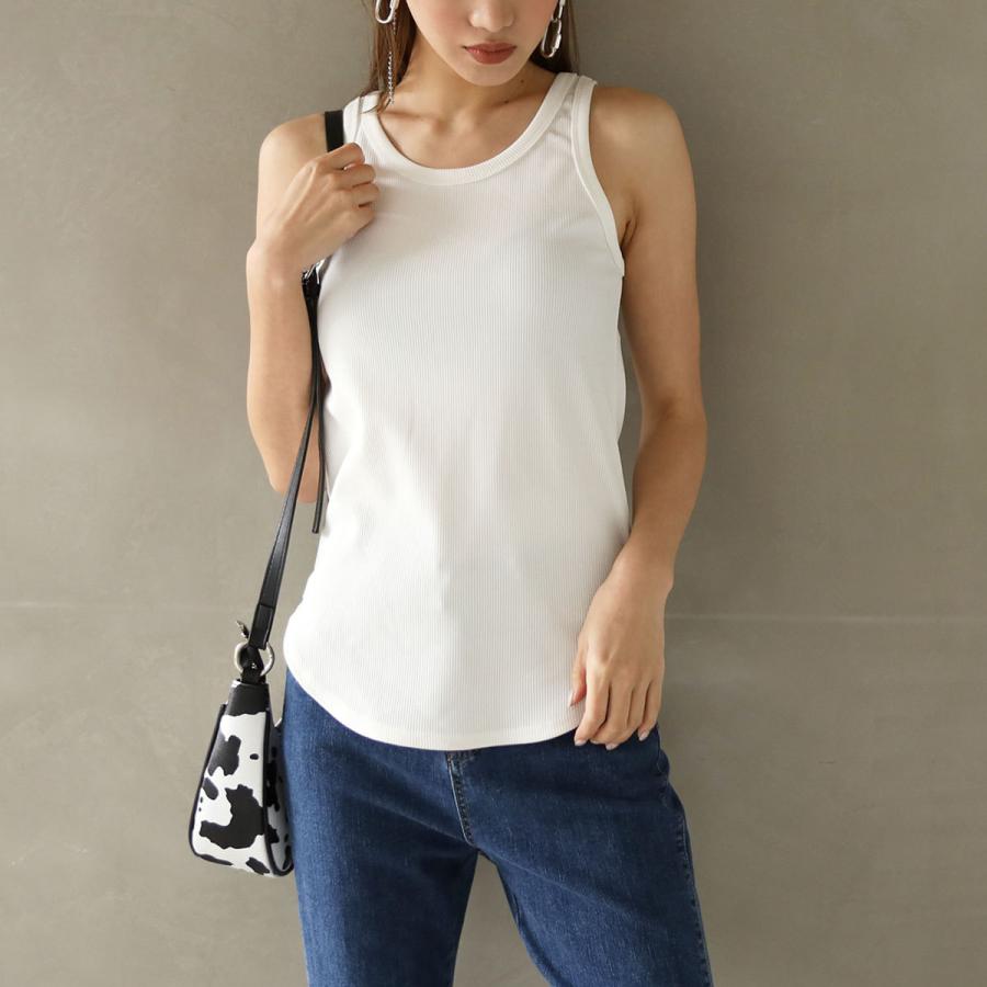 ラウンドヘムリブタンクトップ Anap アナップ トップス Anap 通販 Paypayモール