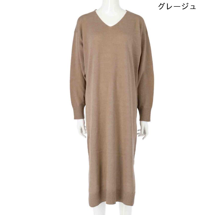 ウールタッチvネックワンピース Anap アナップ ワンピース Anap 通販 Yahoo ショッピング