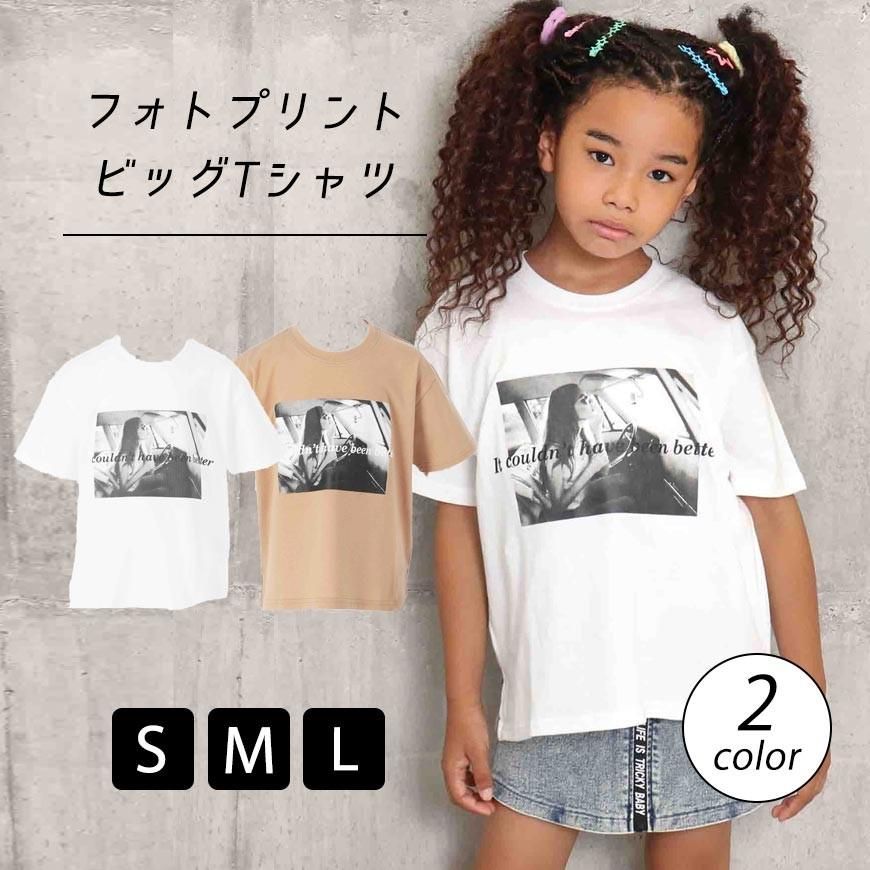 フォトプリントビッグtシャツアナップキッズ Anap Kids キッズ トップス Anap 通販 Paypayモール