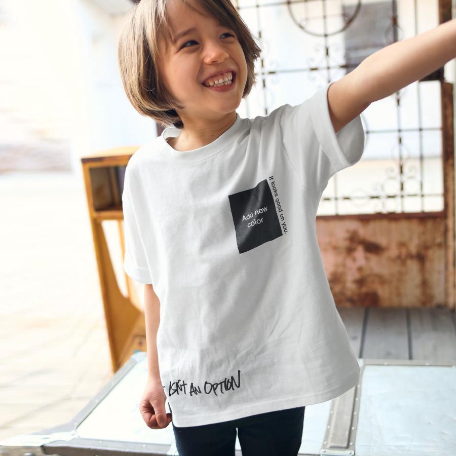 Anap Kids アナップキッズ ロールアップ袖プリントビッグtシャツ キッズ 春夏 トップス Tシャツ グレージュ パープル ブラック ホワイト Anap 通販 Paypayモール