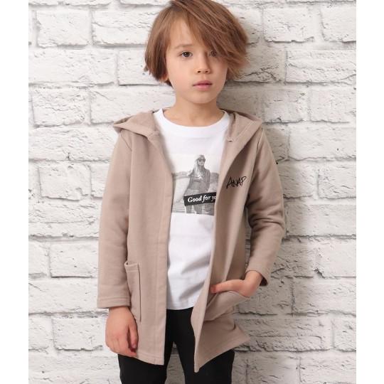 裏毛フード付カーディガン スウェット カーディガン キッズ ロングカーディガン ロング カーデ ガウン アウター 羽織り フーディー 男の子 女の子 Anap 通販 Paypayモール