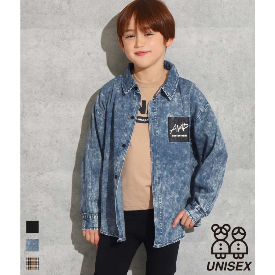 Anap Kids アナップキッズ ボックスロゴシャツ キッズ 秋冬 アウター ジャケット ブルゾン ブラック ブルー ベージュ 110 1 13 Anap 通販 Paypayモール