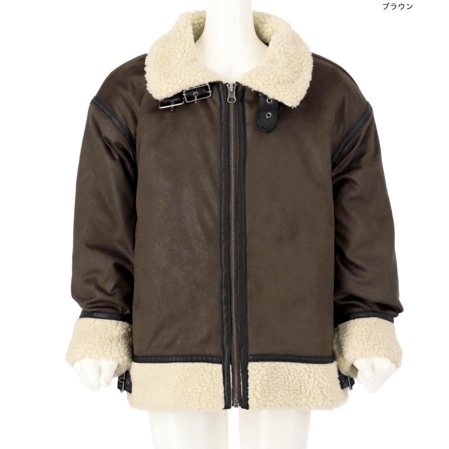 Anap Kids アナップキッズ フェイクレザー裏ボアb3ジャケット キッズ 秋冬 アウター ブラウン ブラック S M L Anap 通販 Paypayモール