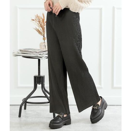 立体リブストレートパンツアナップ チル Chille レディース ボトムス 茶 黒 Anap 通販 Paypayモール