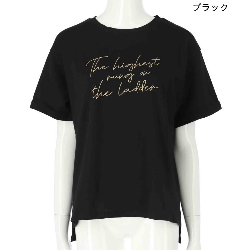 メッセージカラープリントtシャツ Anap アナップ Tシャツ レディース ティーシャツ プリントtシャツ 半袖tシャツ トップス カットソー 半袖 Anap 通販 Paypayモール