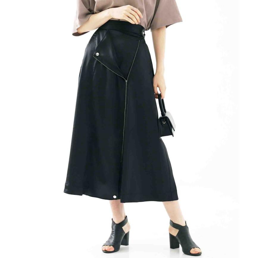 ライダースジャケットフレアースカート Alluge アルージュ ボトムス Anap 通販 Paypayモール