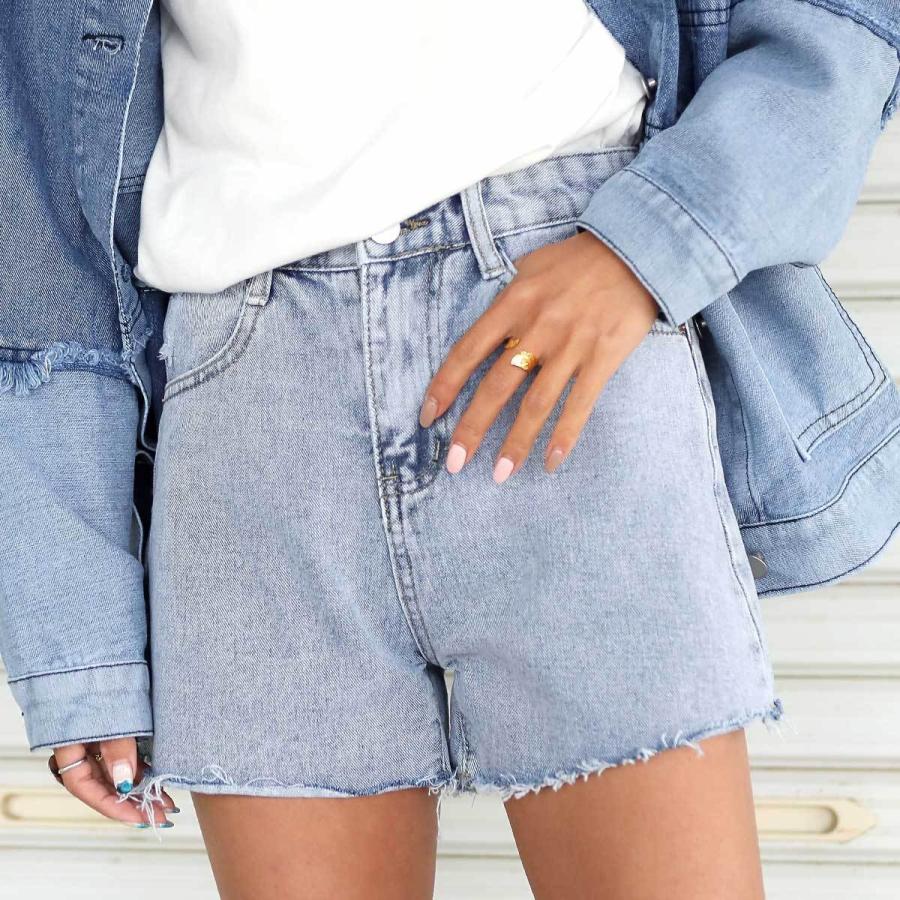 クラッシュデニムショートパンツ Anap Mimpi アナップミンピ ボトムス Anap 通販 Paypayモール