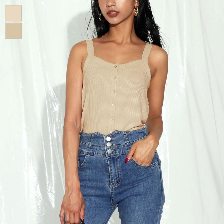 ボタンデザインキャミソール Anap Latina アナップラティーナ トップス Ef4quucvel レディースファッション Urbanoeng Com Br