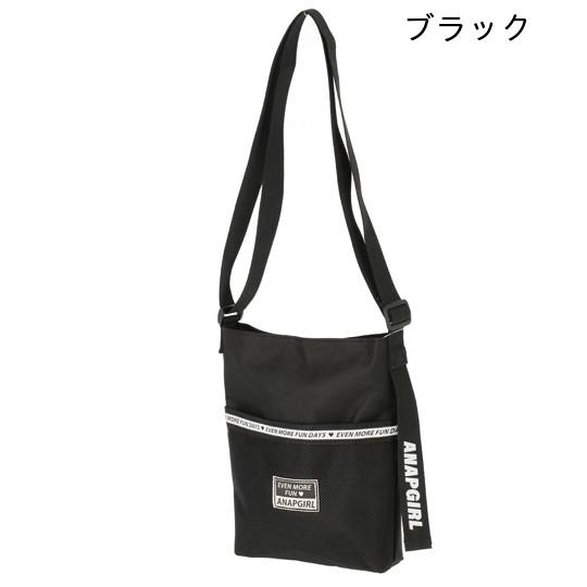 メッシュポケットミニショルダーバッグアナップガール Anap Girl