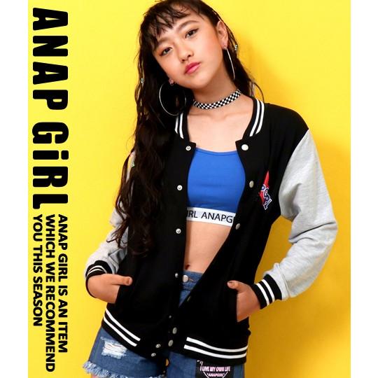 セール Backプリントスタジャン Anap Girl アナップガール Anap 通販 Paypayモール