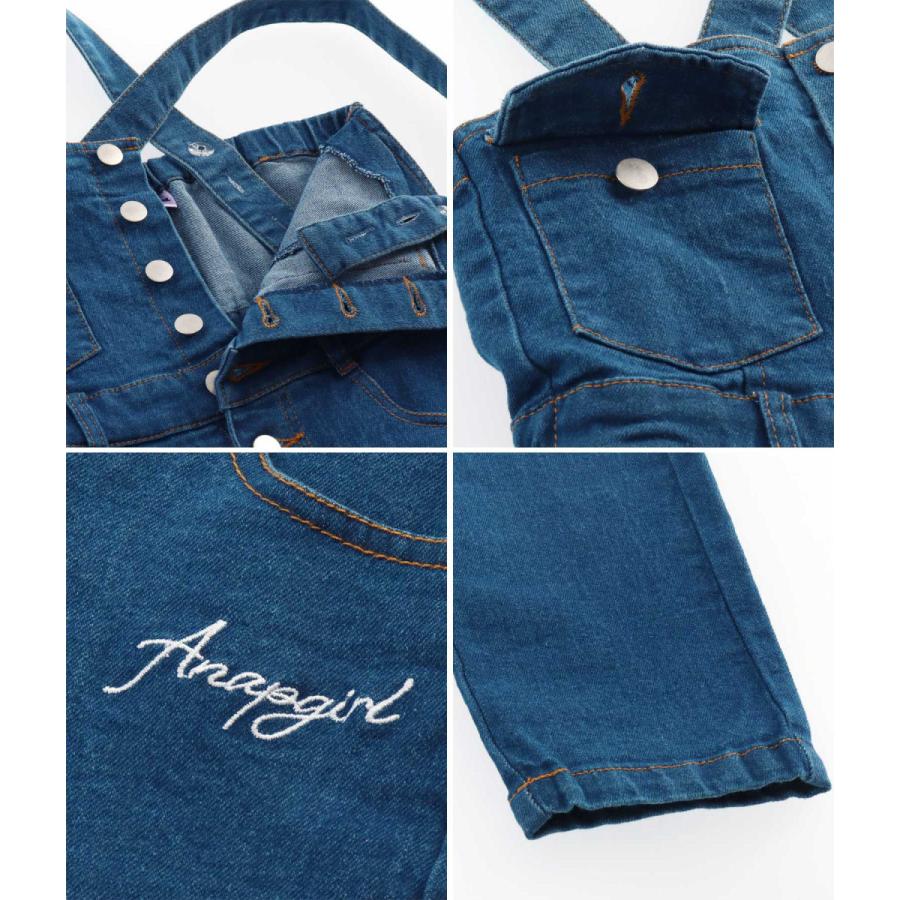 スキニーデザインサロペット Anap Girl アナップガール ワンピース 新品入荷 Girl