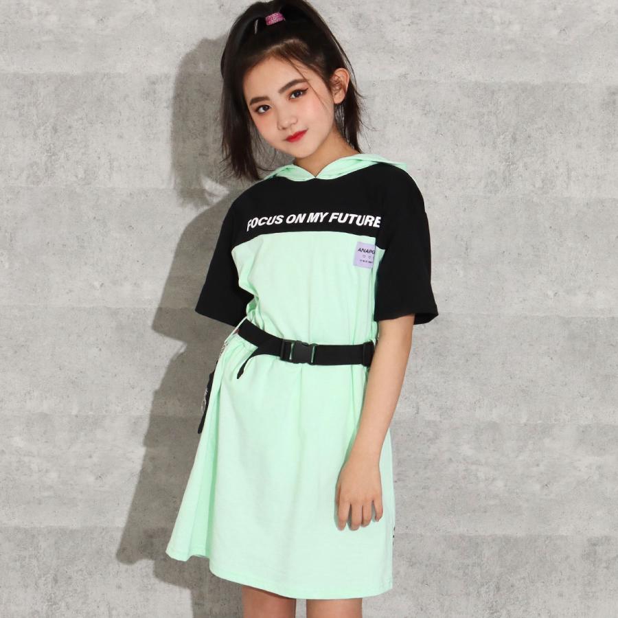 ポシェット付きフードワンピース Anap Girl アナップガール ワンピース ドレス Anap 通販 Paypayモール