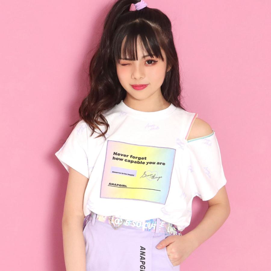 肩ジップ総柄tシャツワンピース Anap Girl アナップガール ワンピース Anap 通販 Paypayモール