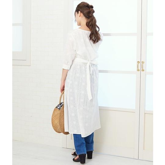 ークをクリ コットン刺繍ワンピースアウリー 茶 オ Anap 通販 Paypayモール Auli