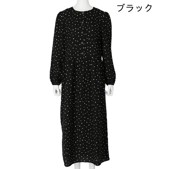 らしい ランダムドットワンピースアウリー ライトベージュ 秋物 秋冬 Anap 通販 Paypayモール Auli レディース