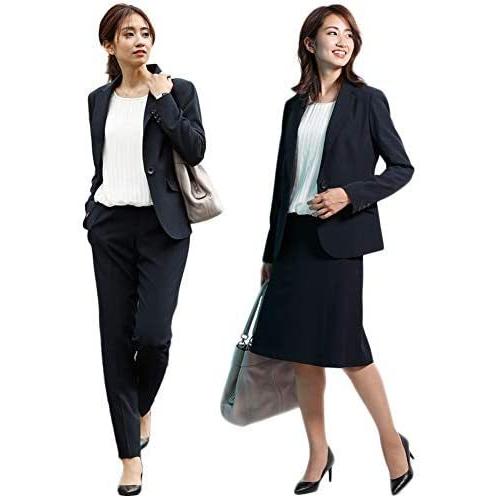 感謝価格 スーツ レディース 3点セット スーツセット リクルートスーツ パンツ スカート ジャケット ネイビー 15 号 ブランドおしゃれ Www Skylanceronline Com