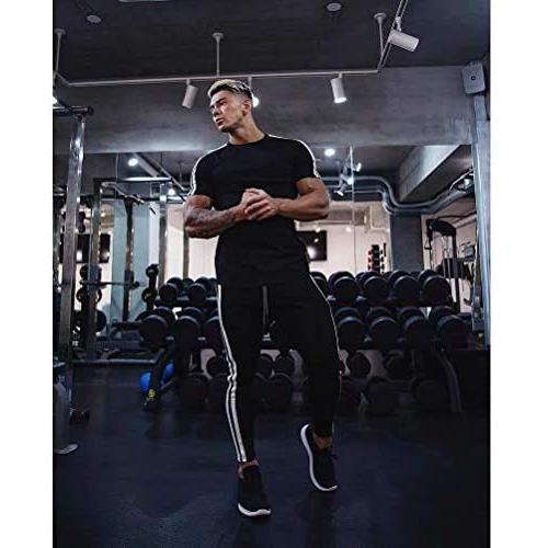 Oroln ジムtシャツ ストレッチ 半袖 細身 トレーニングウェア シャツ フィットネス 筋トレ スポーツ おしゃれ メンズ ブラック Xl Saipp Wap24n1fg アナリス 通販 Yahoo ショッピング