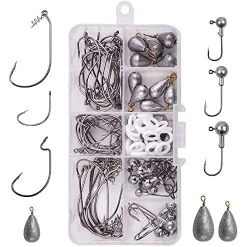 Silanon バス釣り リグ自作 釣り道具 2点 100点 セット ジグヘッド オフセットフック ツイストロック付き 釣り針 100点 Saipp Wfb26t3gf アナリス 通販 Yahoo ショッピング